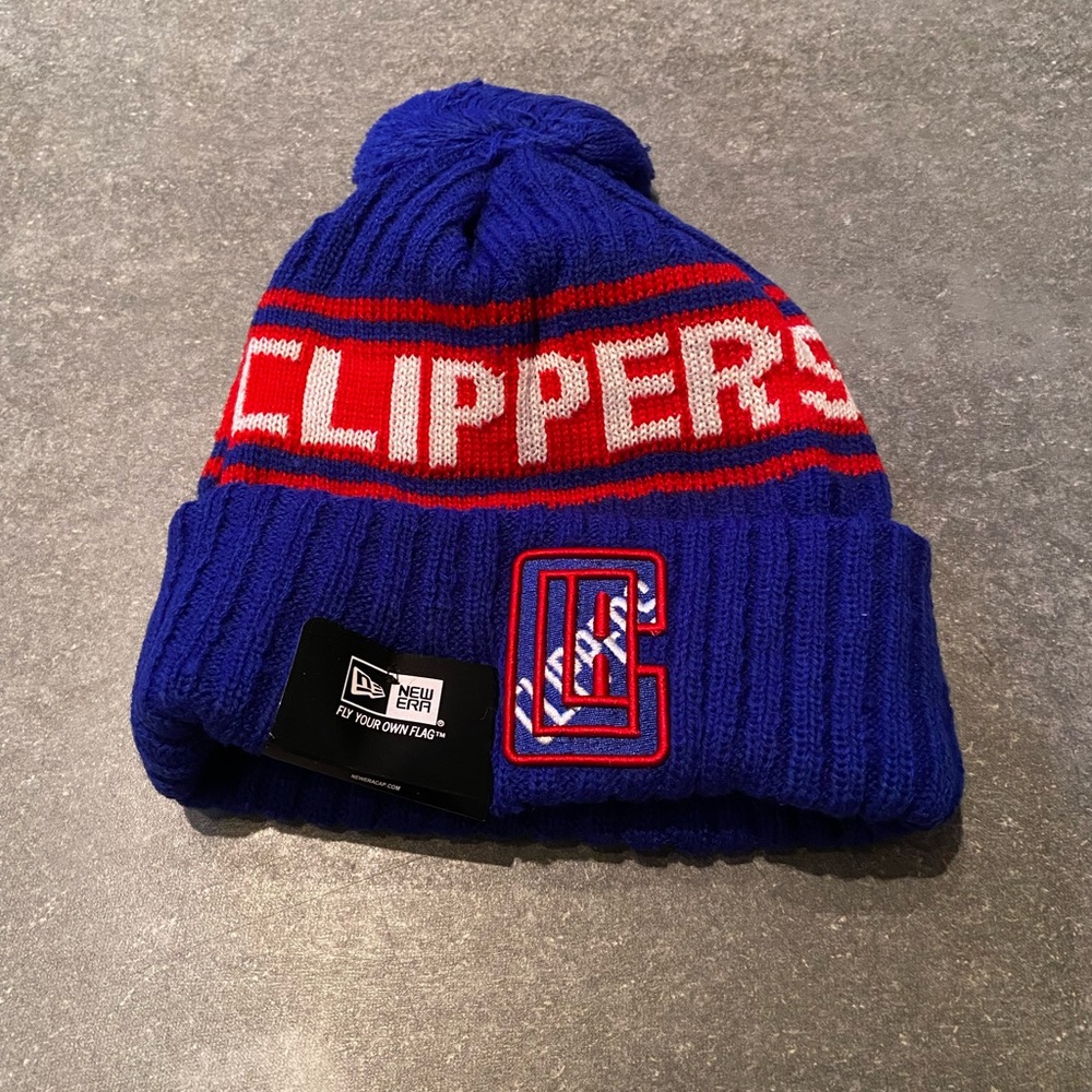 PRICE IS FIRM Brand new Los Angeles Clippers beanie 75th Anniversary